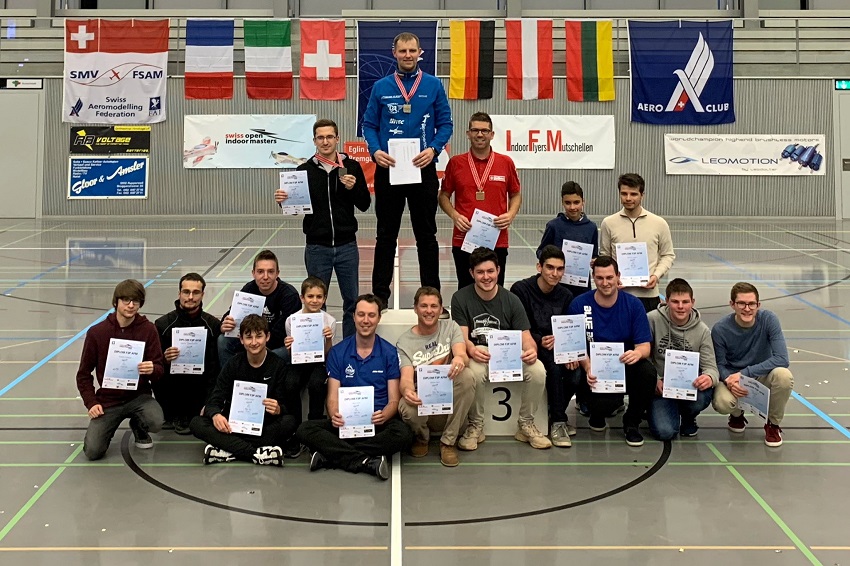 Swiss Open Indoor Masters 2020, FAI World Cup F3P & AFM